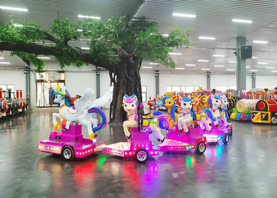 Knight Squad Trackless Train