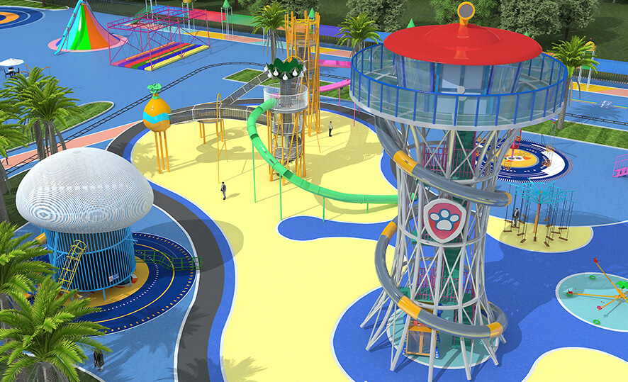 Outdoor Amusement Park Design