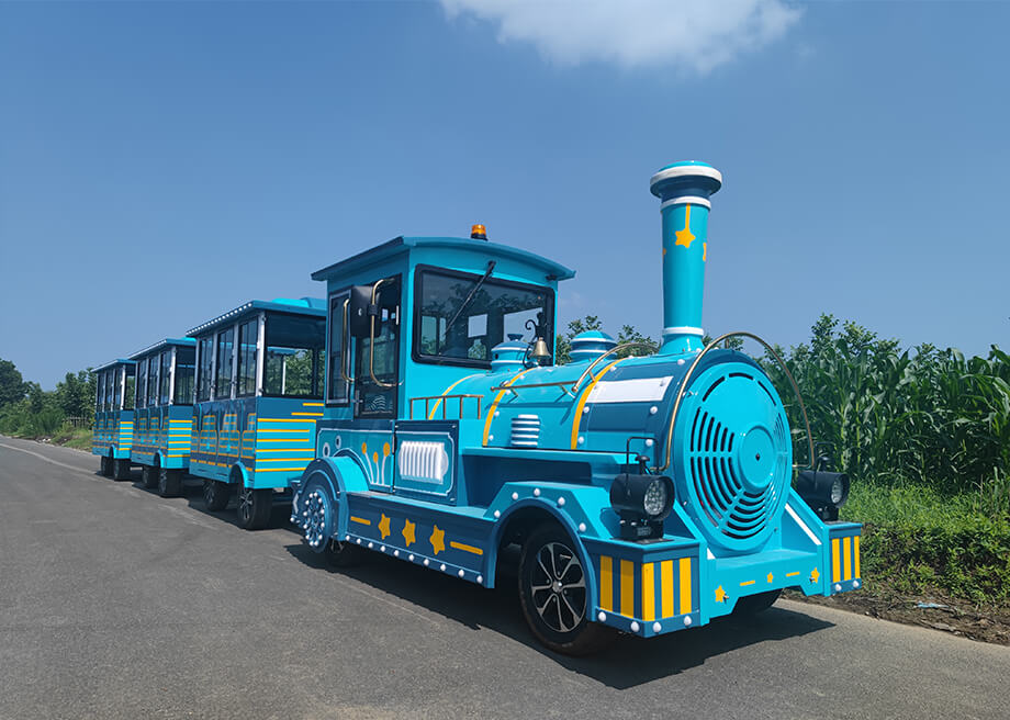 Medium Trackless Train-Enclosed Train