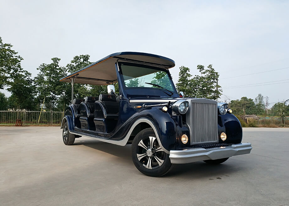 12 Seats Electric Vintage Car