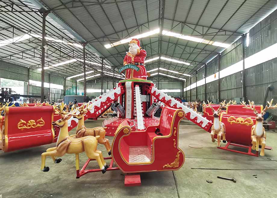 Deluxe Christmas Santa Self Control Plane