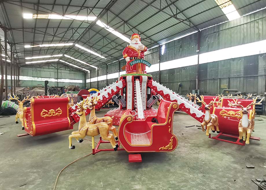 Deluxe Christmas Santa Self Control Plane